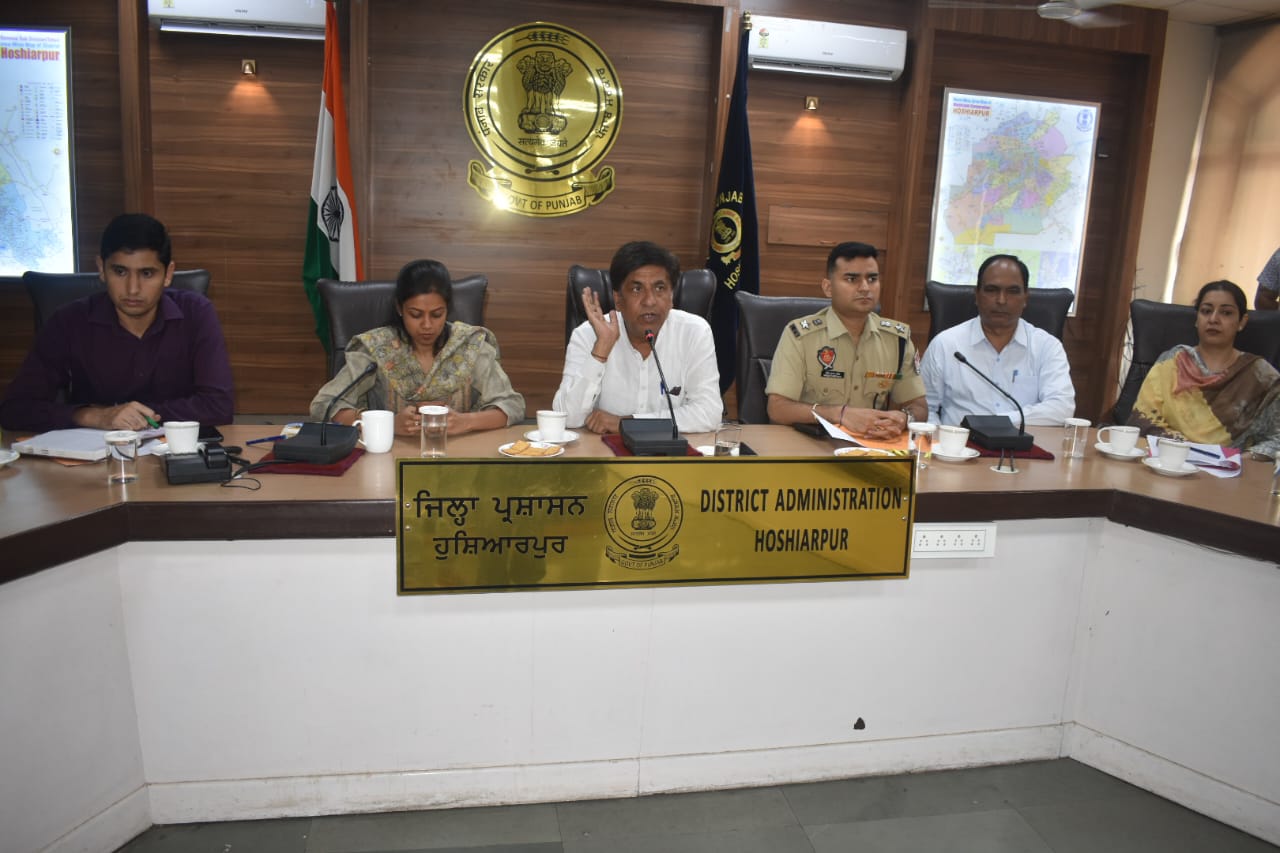 Langar committees and social organizations should cooperate with the district administration for the smooth organization of Mata Chintapurni fair: Brahm Shankar Jimpa.